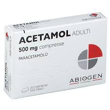 ACETAMOL ADULTI 20 COMPRESSE 500MG