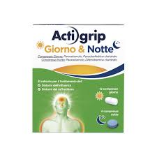ACTIGRIP GIORNO&NOTTE 12+4 COMPRESSE