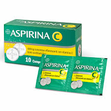 ASPIRINA C 10 COMPRESSE EFFERVESCENTI 400+240MG